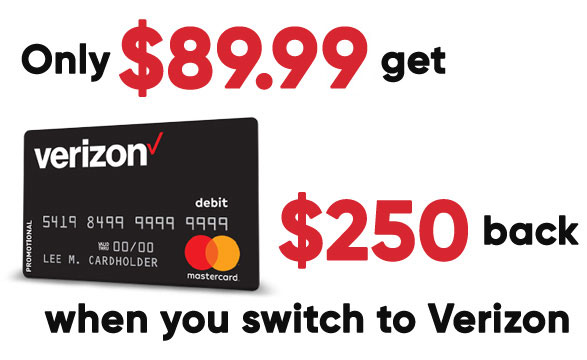 Verizon cash back deal
