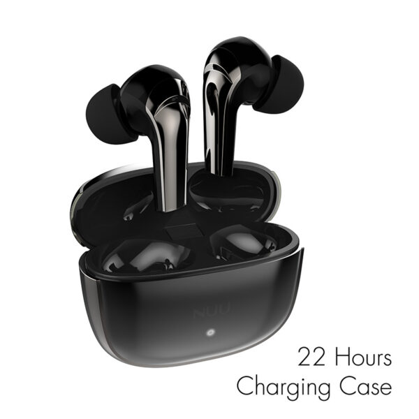 nuubuds b earbubs 22 hour charging case