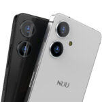 n10 android smartphone back black white