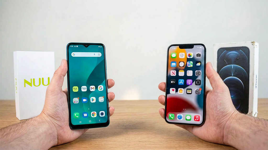 refurbished iphone vs new android